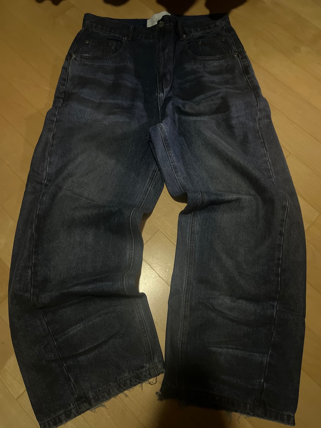 Yiyae old school Wide fit denim jeans  상품이미지1