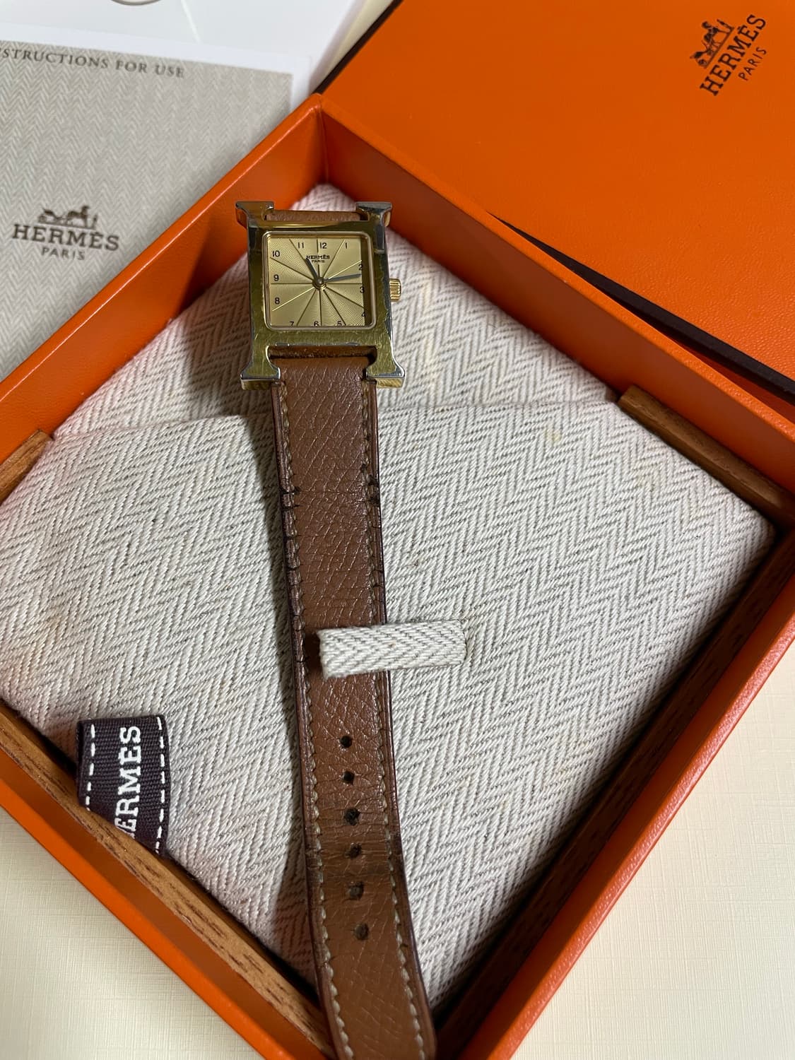 에르메스 H아워 Heure H HH1.201 여성 시계 보증서있음 상품이미지3