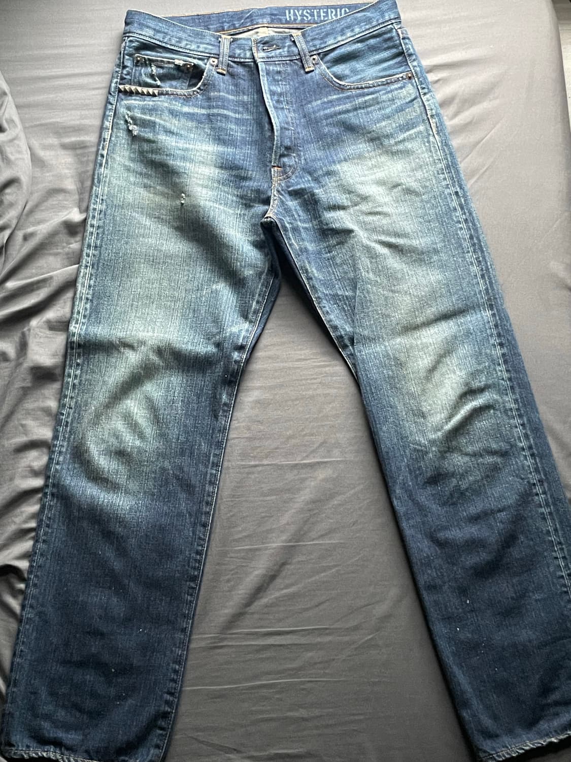 히스테릭 글래머 24fw 데님팬츠 상품이미지1