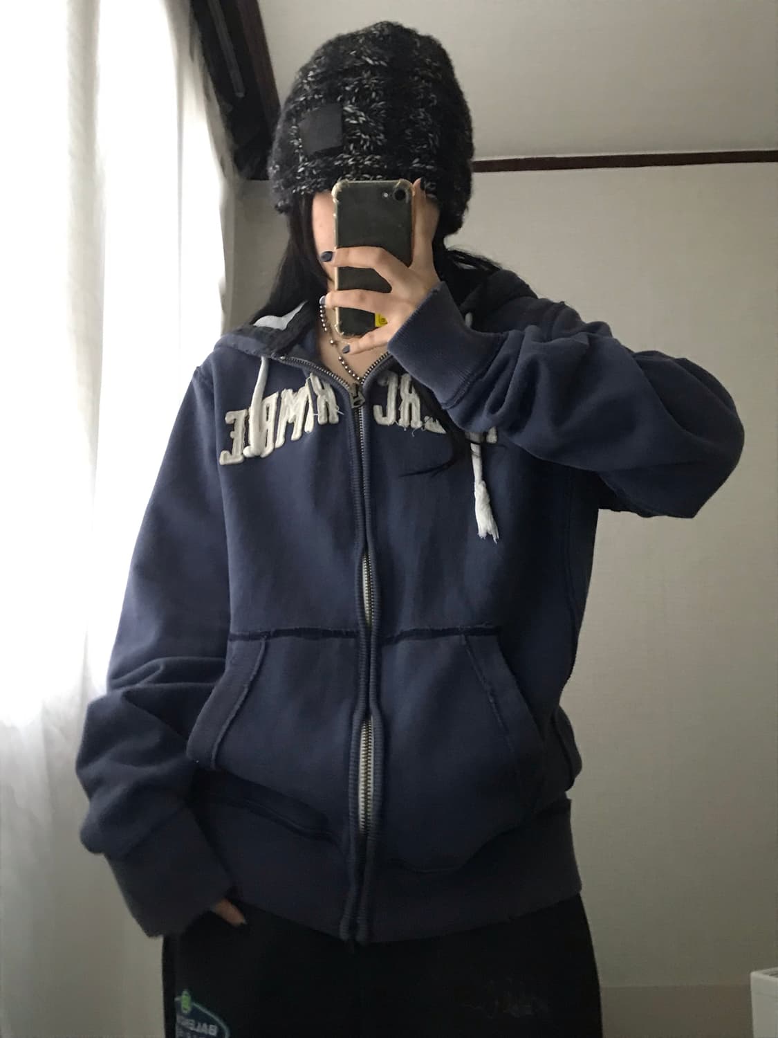 아베크롬비 네이비 후드집업 상품이미지4