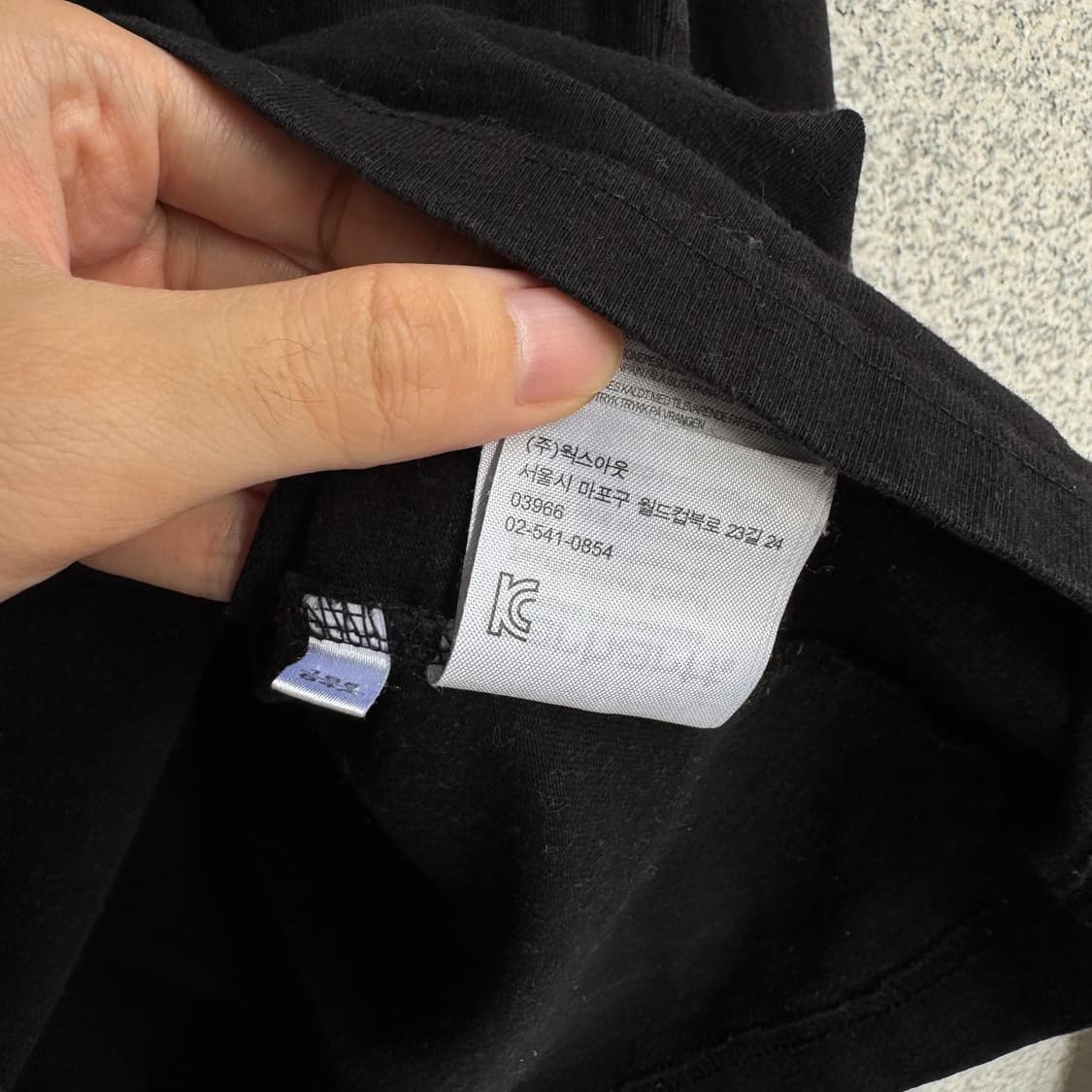 칼하트X소프넷 패치 로고 포켓 긴팔 티셔츠 상품이미지10