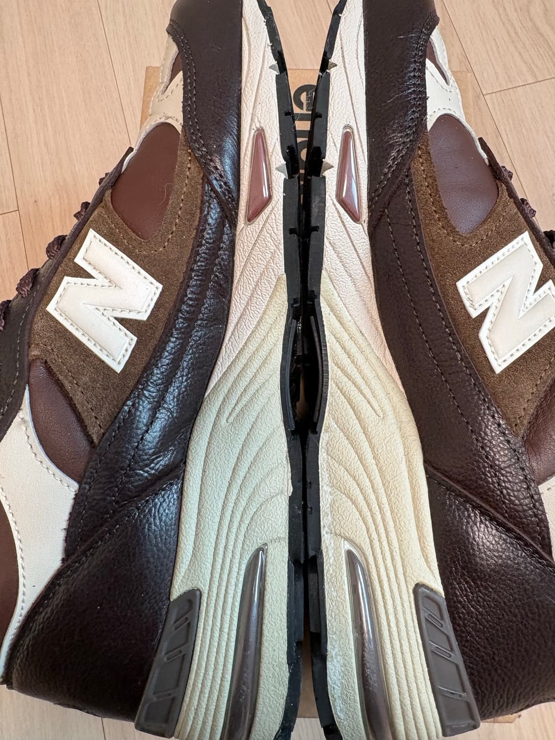 뉴발란스 991 M991GBI 브라운 260mm 새상품급 상품이미지6