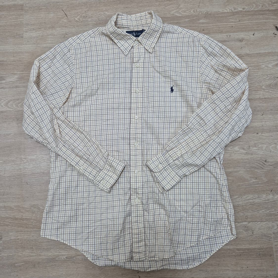 폴로 랄프로렌 스몰포니 커스텀핏 체크셔츠 XL(105) 상품이미지1