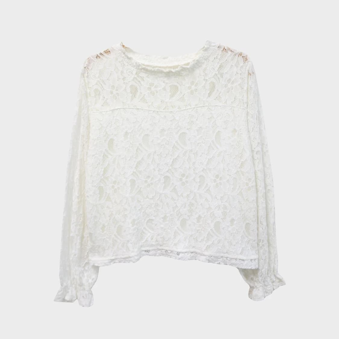 RETRO GIRL 레이스 블라우스 62091 상품이미지1