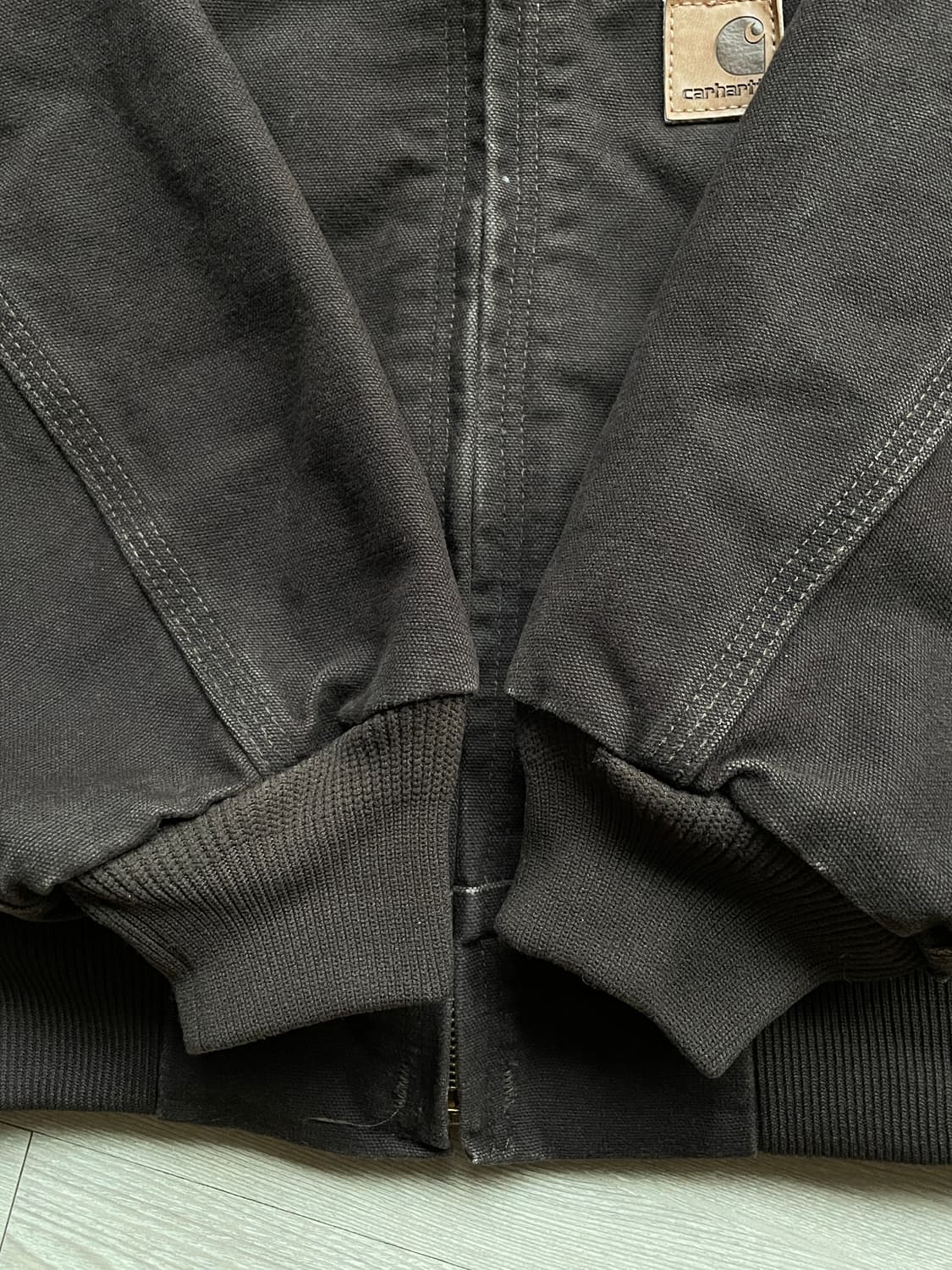 칼하트 J25 DKB 다크브라운 액티브 자켓 상품이미지6