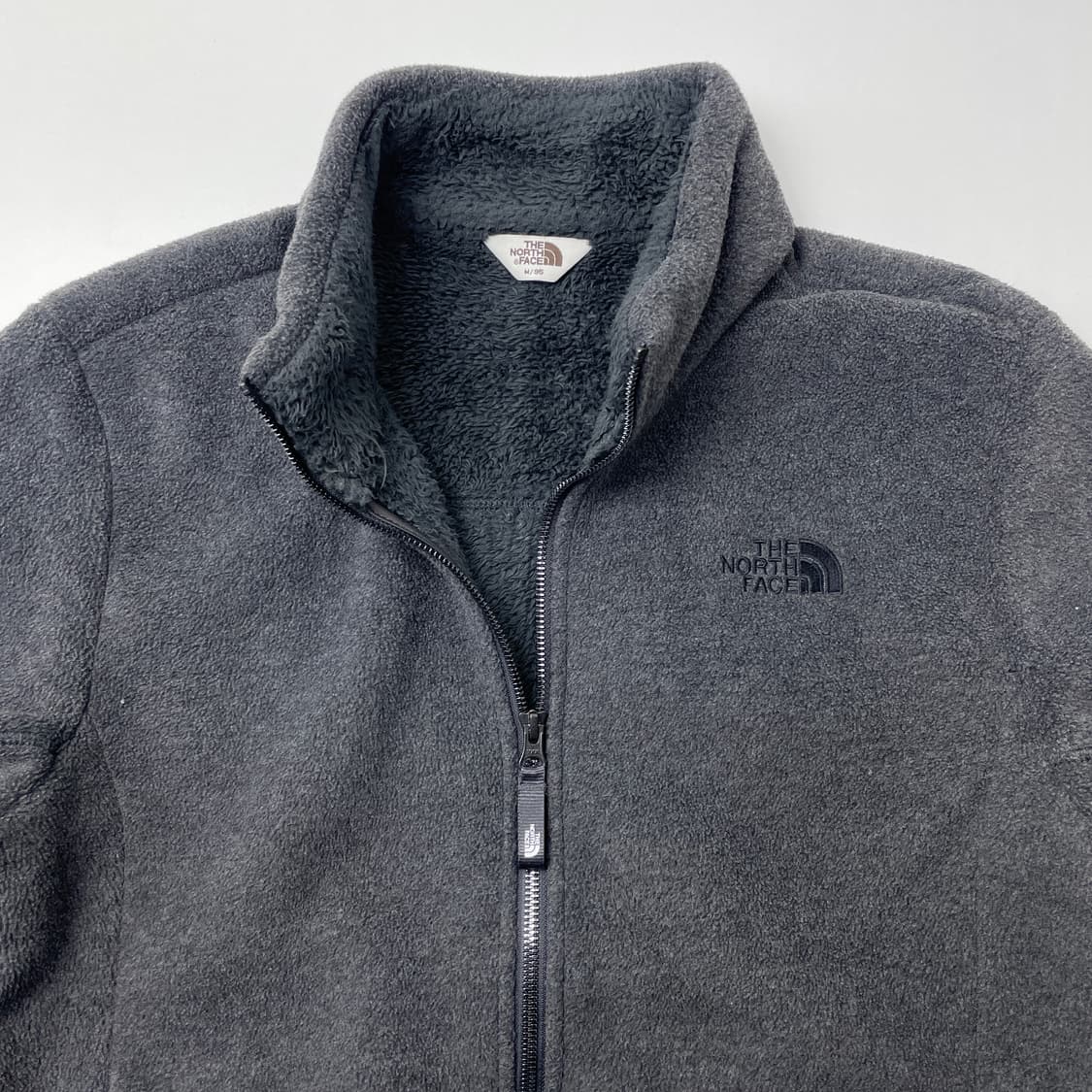 [중고] 노스페이스 플리스 후리스 그레이 M 상품이미지3