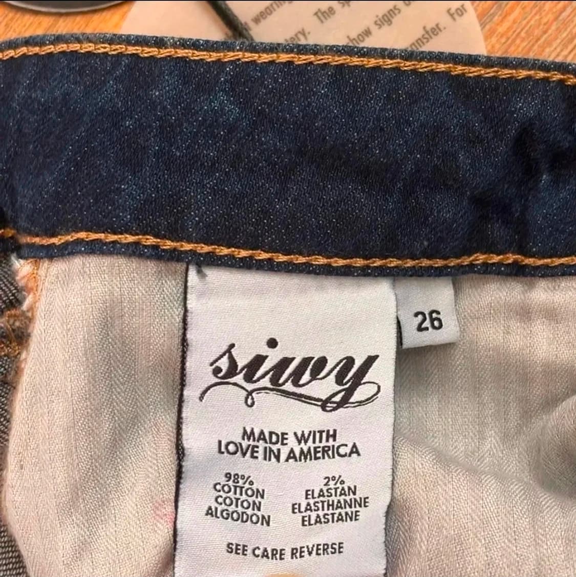 씨위진 Charlotte 슬림 부츠컷 청바지 26 /프리미엄진 상품이미지6