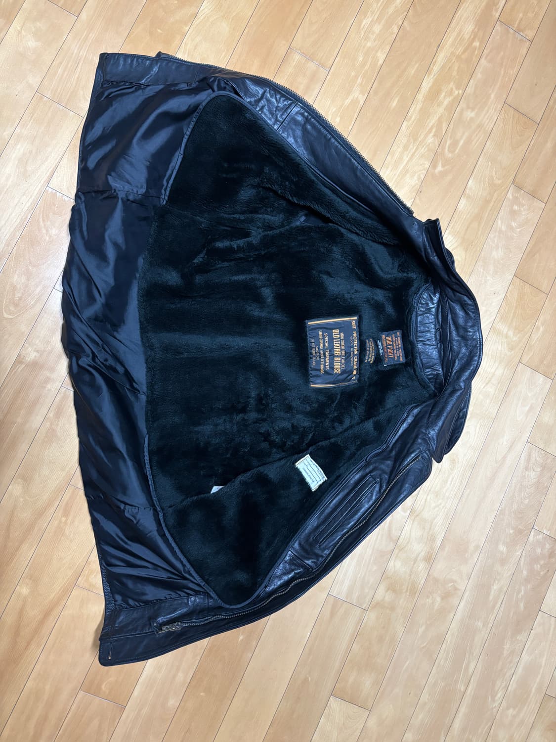 소가죽 후드 자켓 상품이미지3