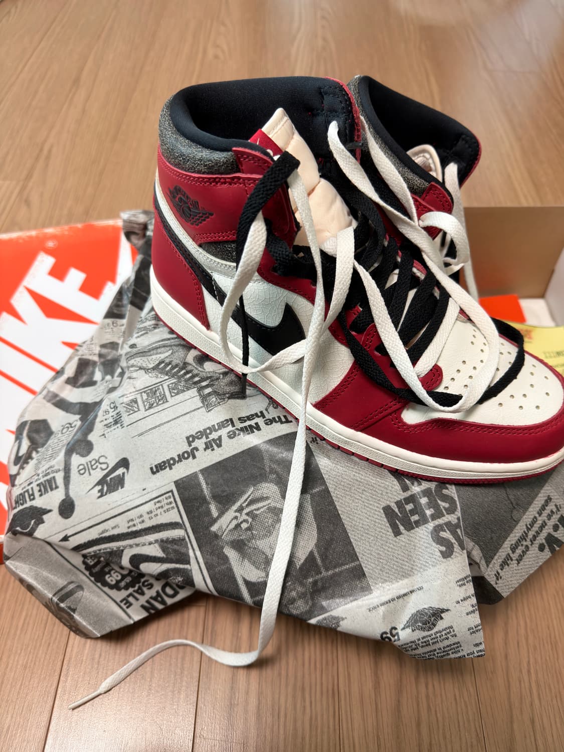 나이키 에어 조던 1 레트로 og 하이 2022 260mm 상품이미지6