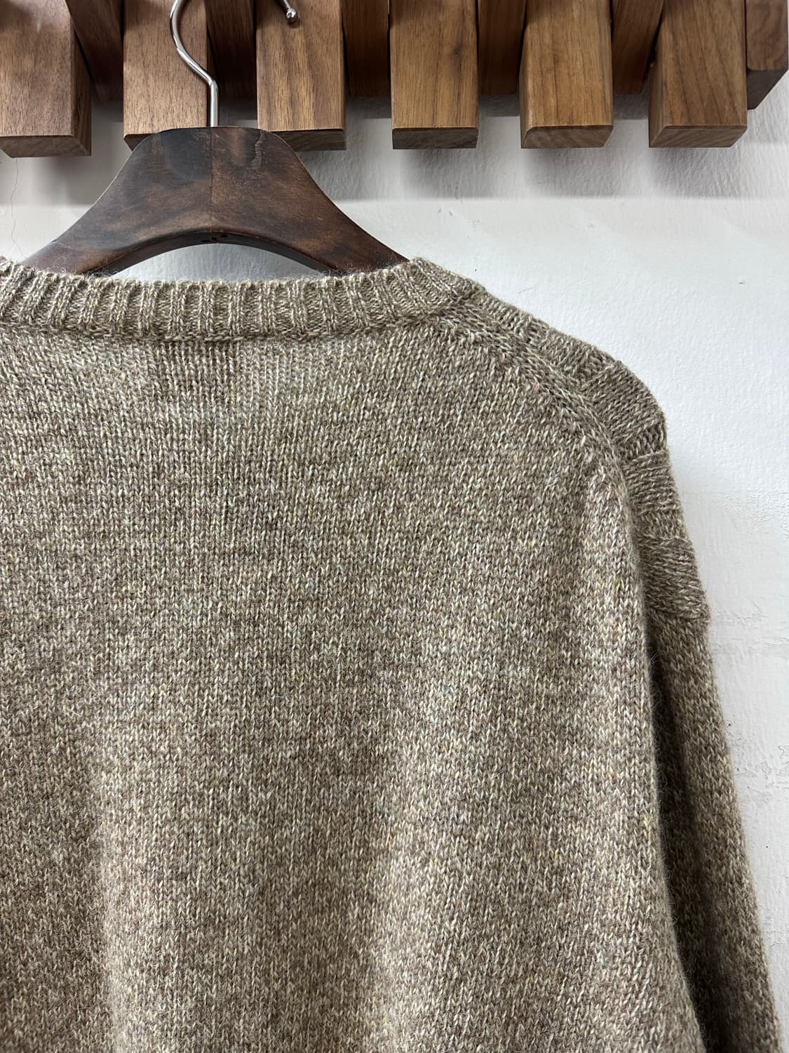 TRUSSARDI 트루사르디 Italy 울 100% 케이블 니트 스웨터 상품이미지7