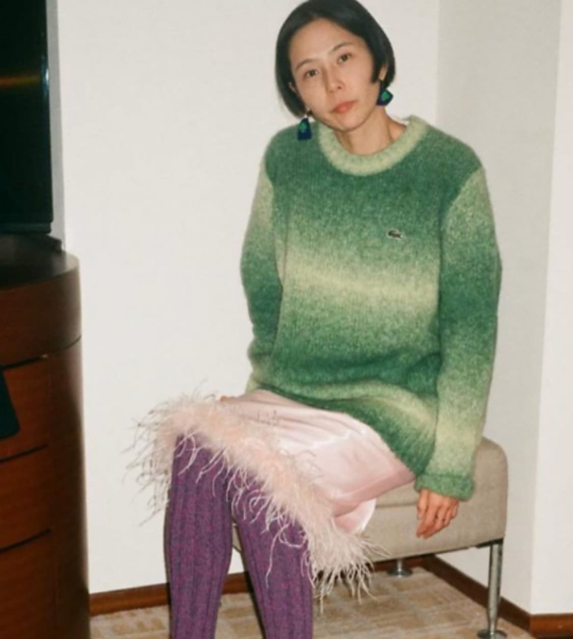 라코스테 그라데이션 니트 상품이미지4