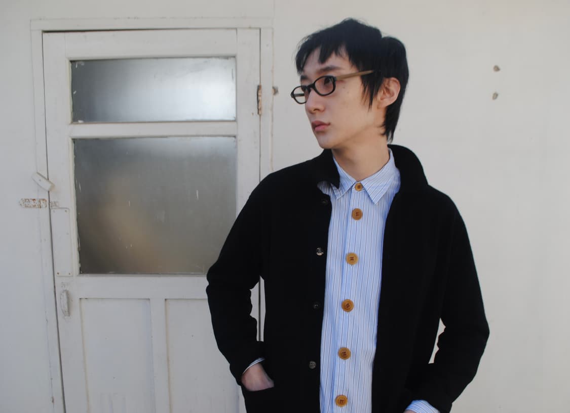 homme AD2002 big button shirt 상품이미지2