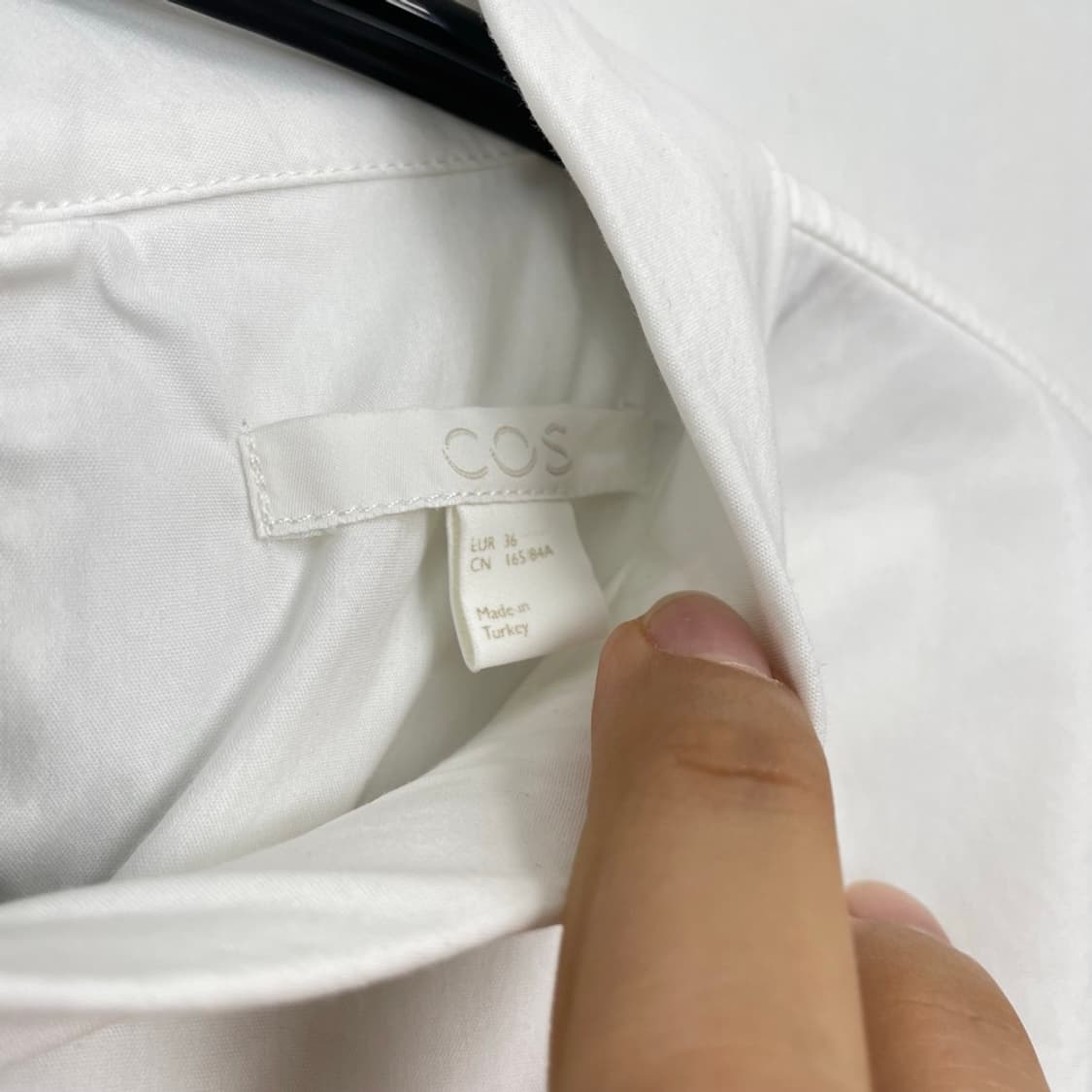 코스 COS 카울넥 리본 셔츠 블라우스 36(S) 상품이미지2
