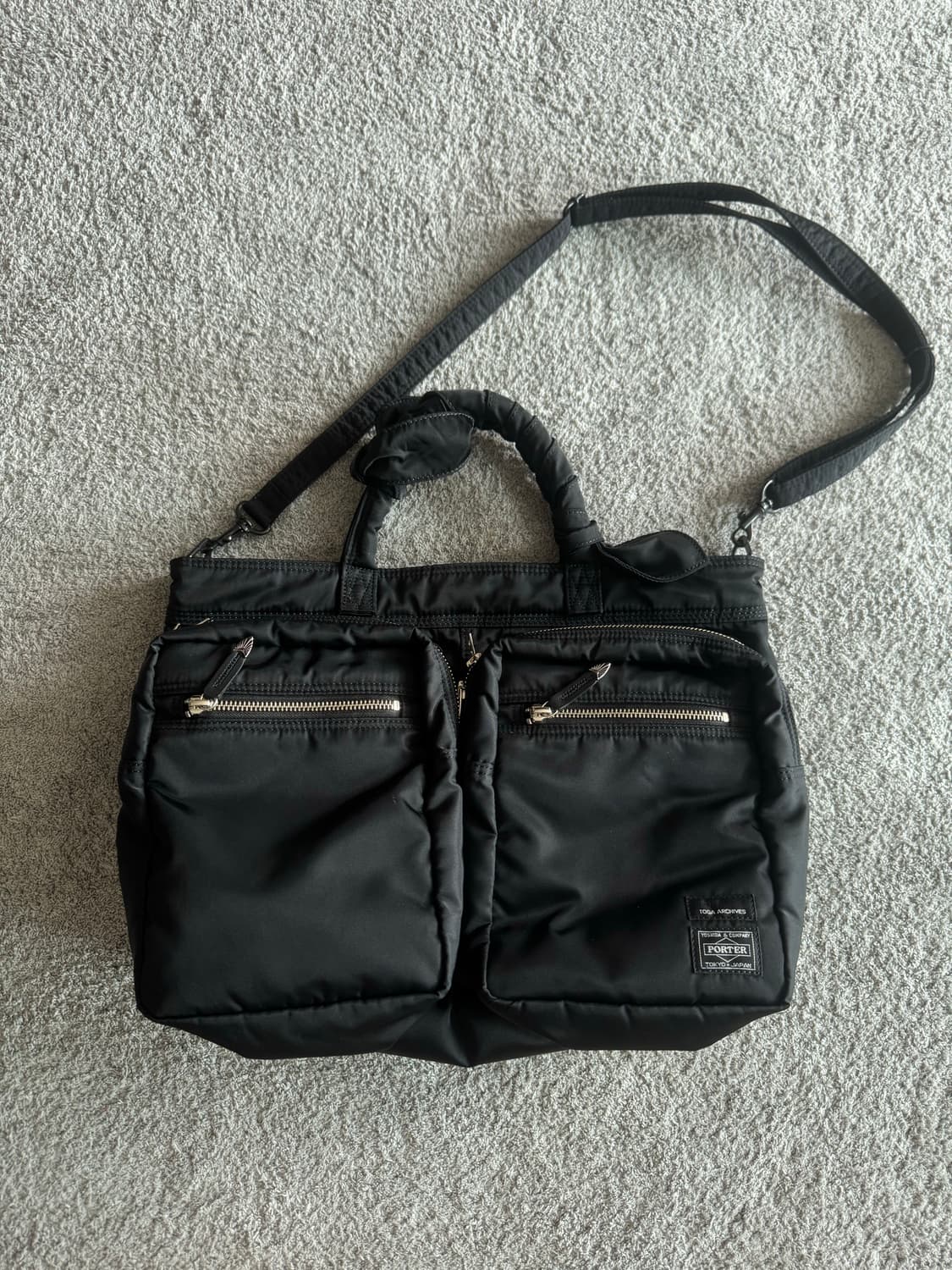 토가 포터 토트백 블랙 거의 새제품 상품이미지1