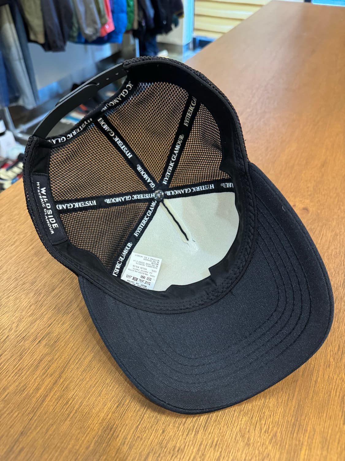 [OS] 히스테릭글래머 x 요지야마모토 see no evil 메쉬캡 상품이미지6