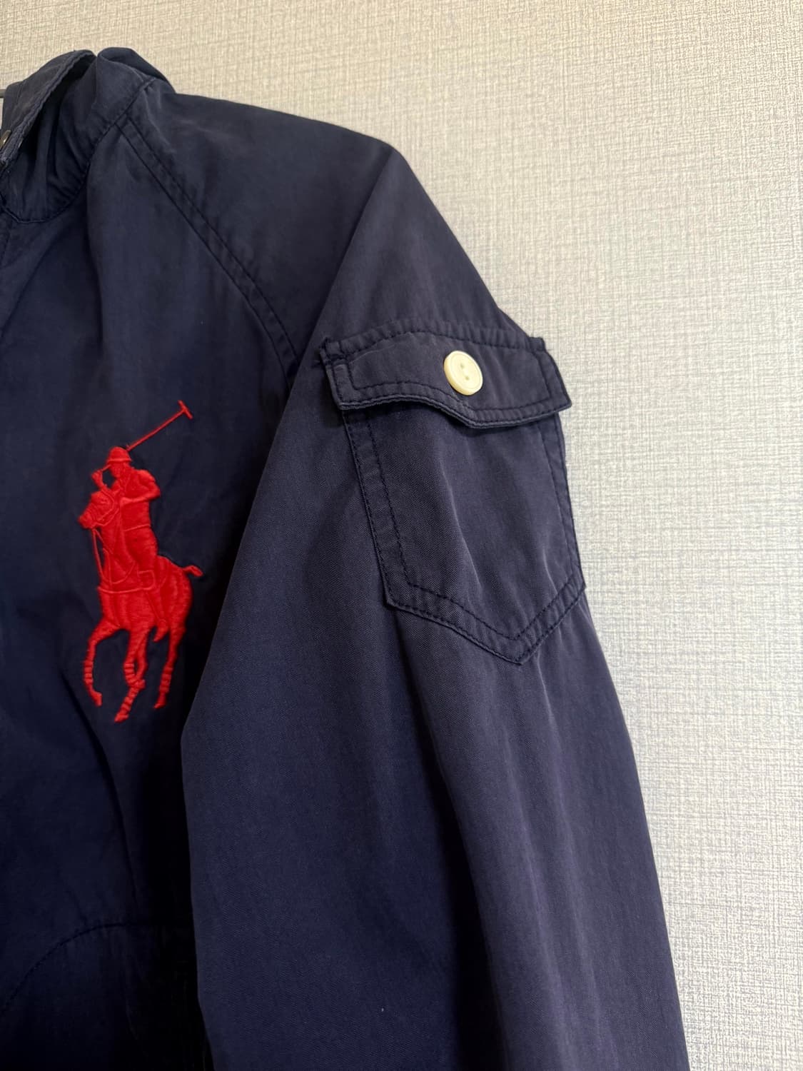 폴로 POLO 빅포니 00s  네이비 후드자켓  상품이미지4