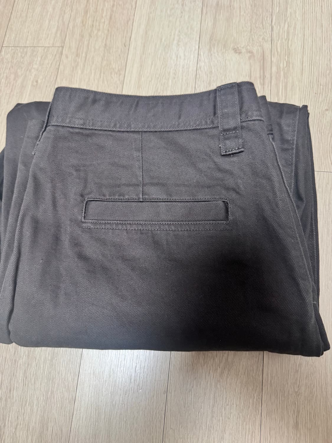 (36)유니클로u 와이드핏치노 브라운 상품이미지2