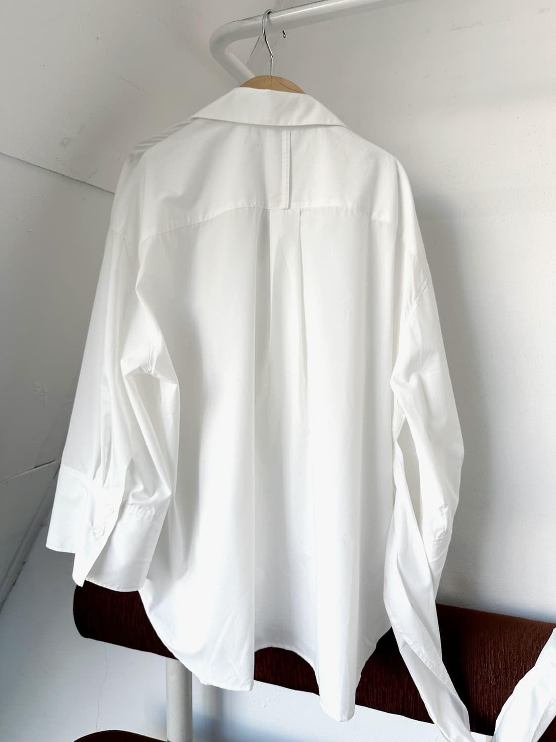 High gauge design belted panel shirt 상품이미지6