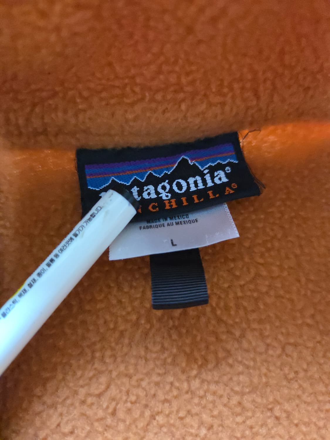 (L)파타고니아 Mexico 오렌지 머수피얼 신칠라 상품이미지4