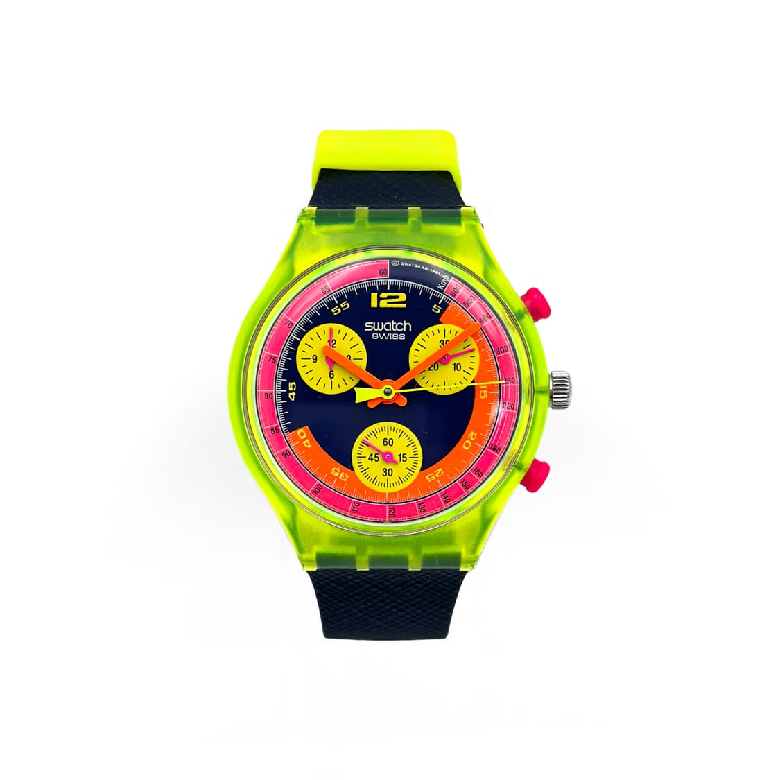 91년판) 빈티지 스와치 크로노 grand prix 상품이미지2