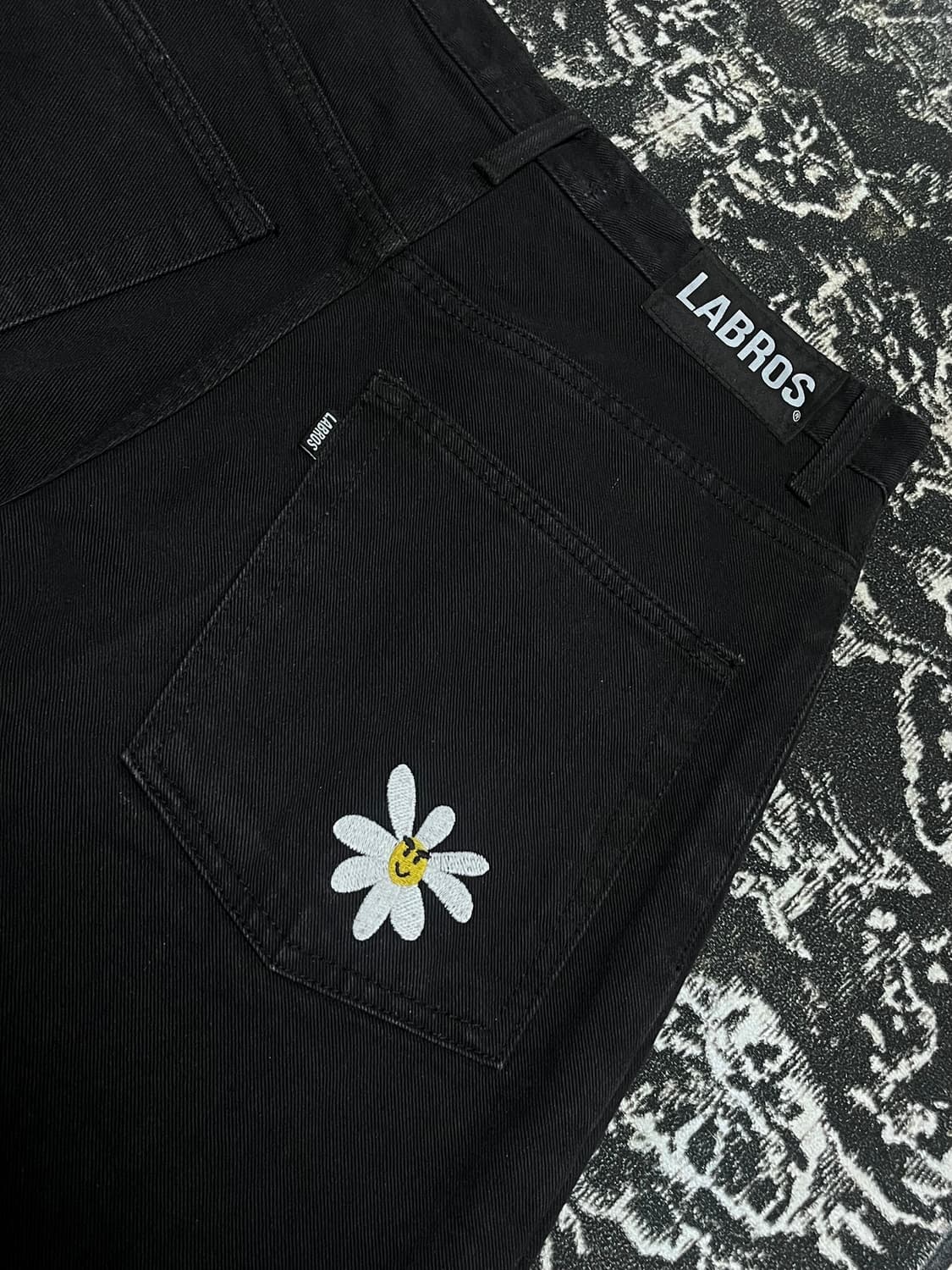 LABROS 스마일 데이지 배기 진 S 상품이미지6