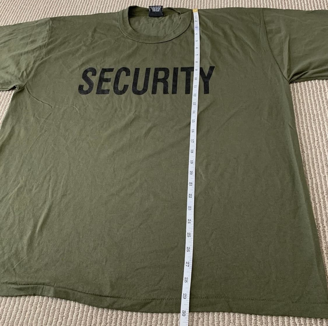 80s SECURITY 빈티지 티셔츠 싱글스티치 상품이미지8
