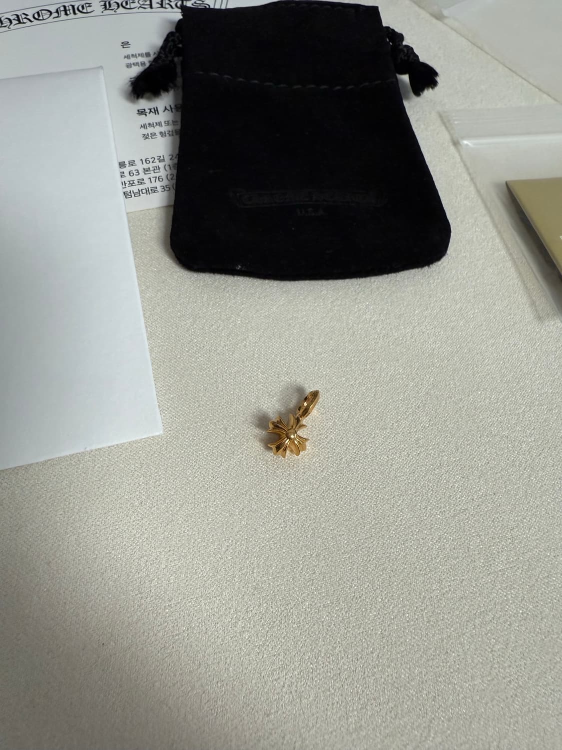 크롬하츠 22k 플러스 스택 펜던트 참 상품이미지2