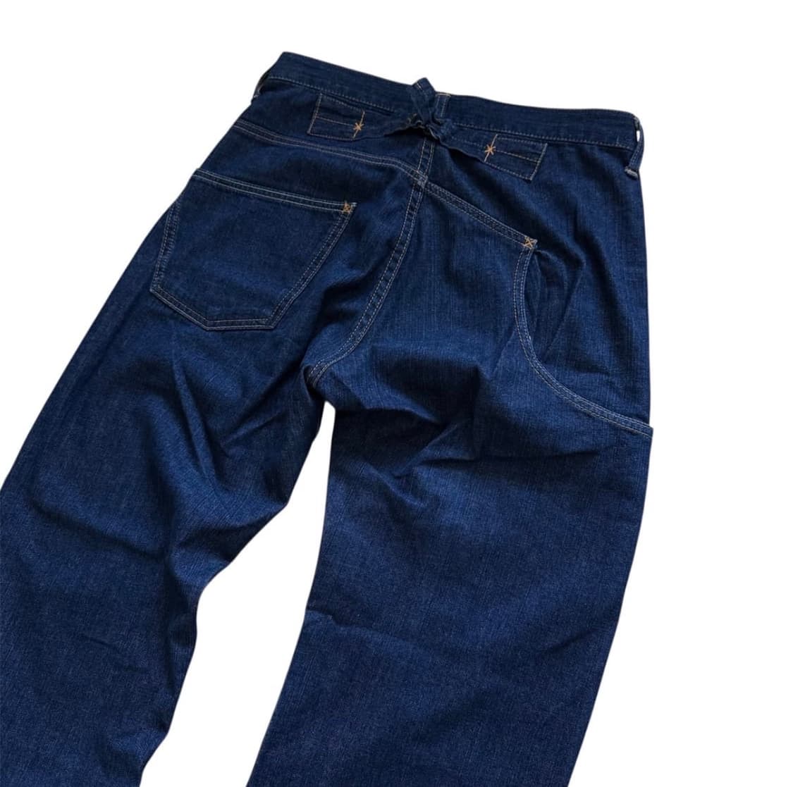 요지 야마모토 비대칭 대님 인디고 상품이미지4