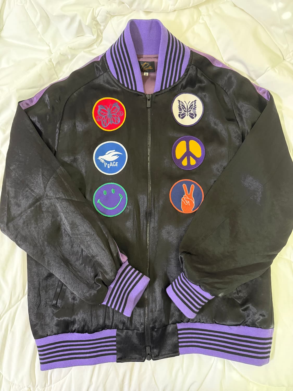 니들스 아세테이트 사틴 어워드 자켓 상품이미지1