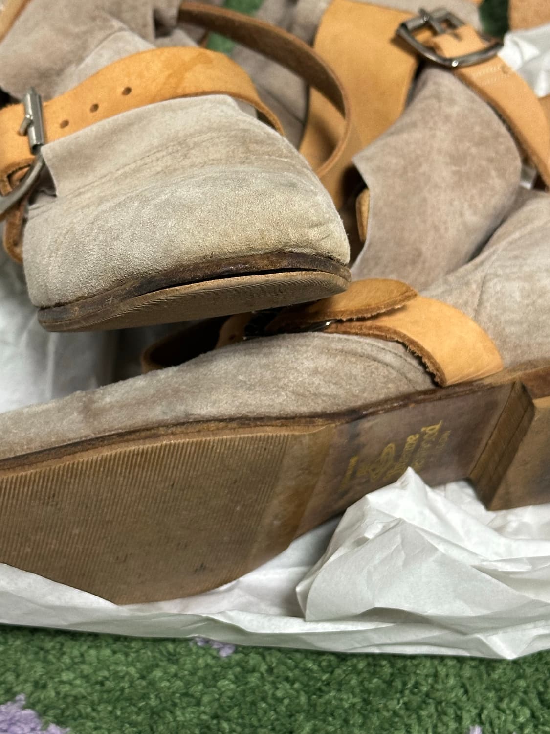 비비안웨스트우드 파이럿 부츠 스웨이드 235-240 상품이미지4