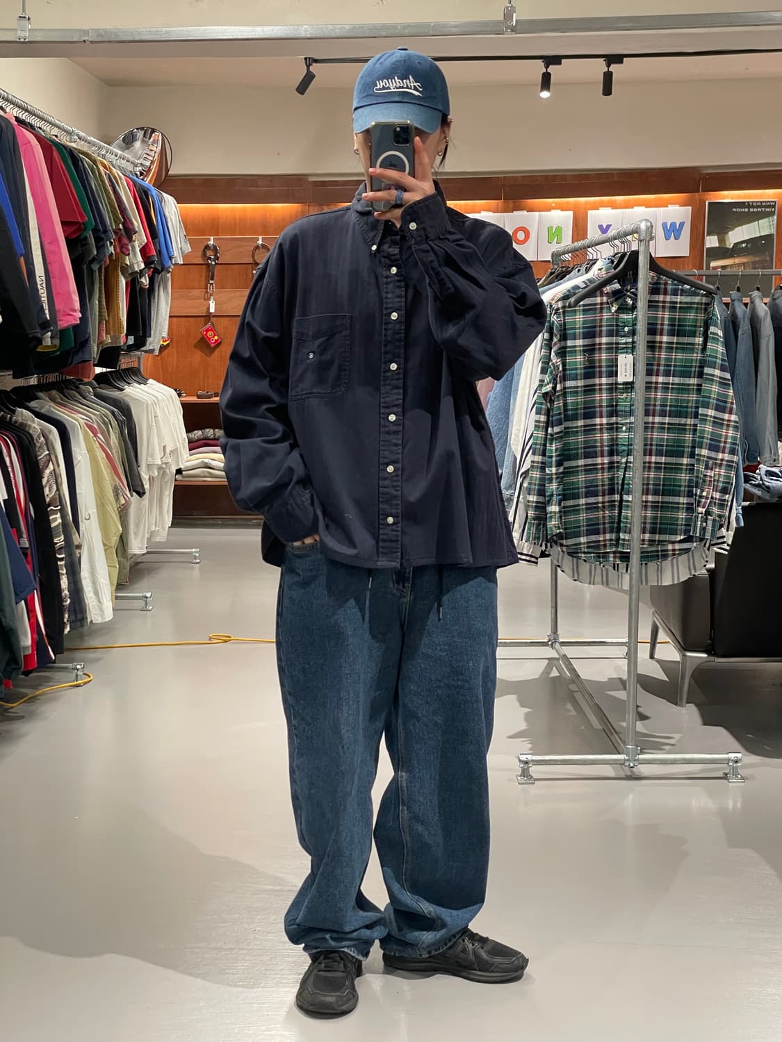 CHAPS 코튼 셔츠 상품이미지1