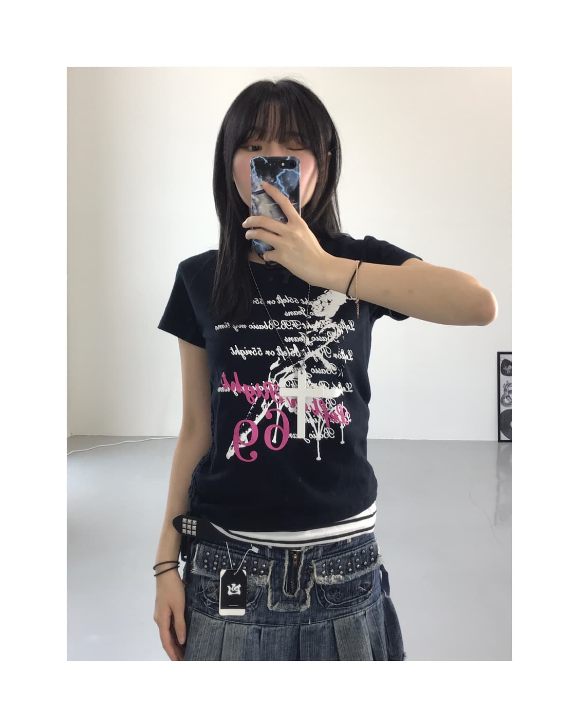 Jpn Y2k Graphic Short Sleeve T-Shirts 상품이미지1
