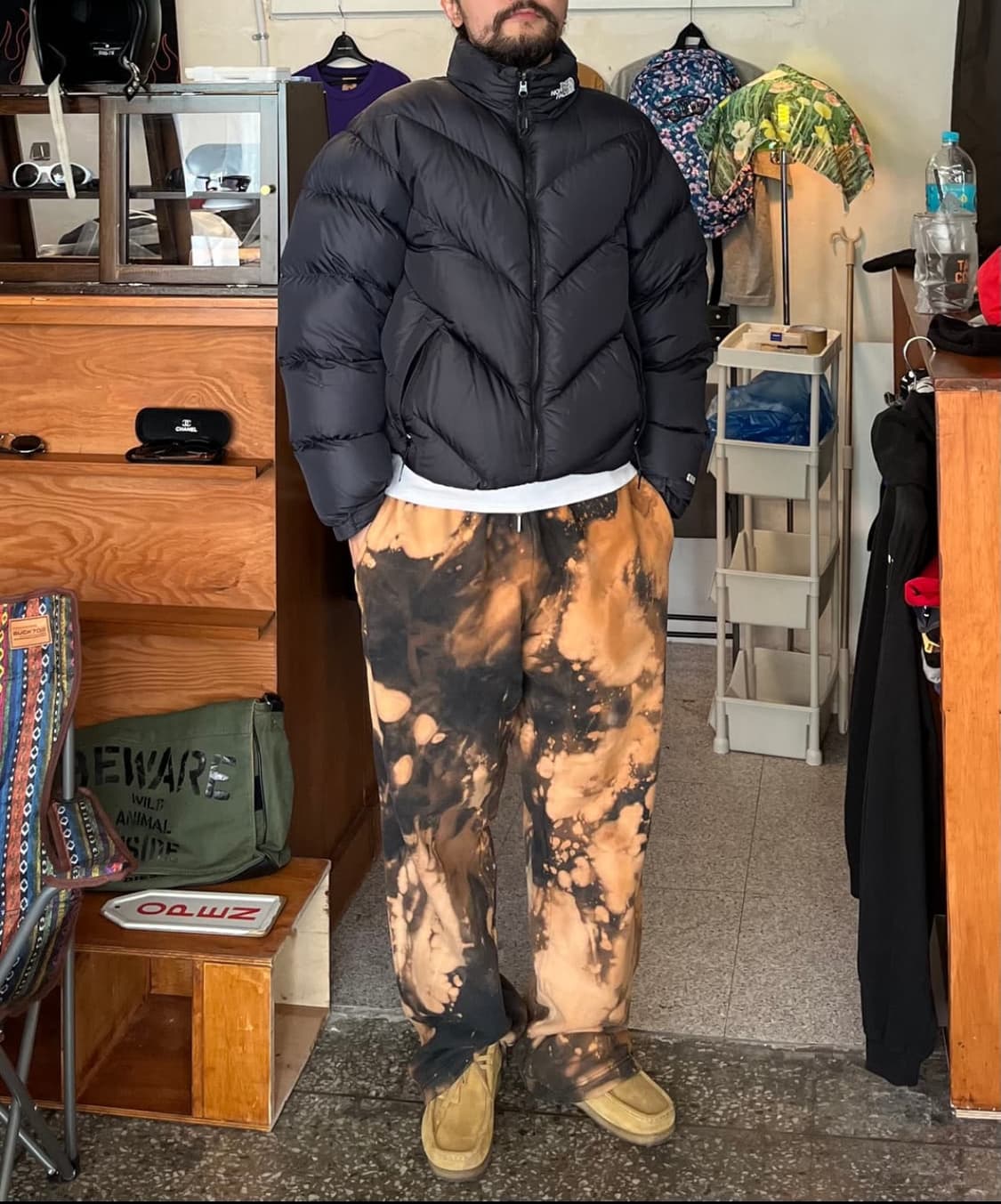 90s 노스페이스 어센트 패딩 M 상품이미지2