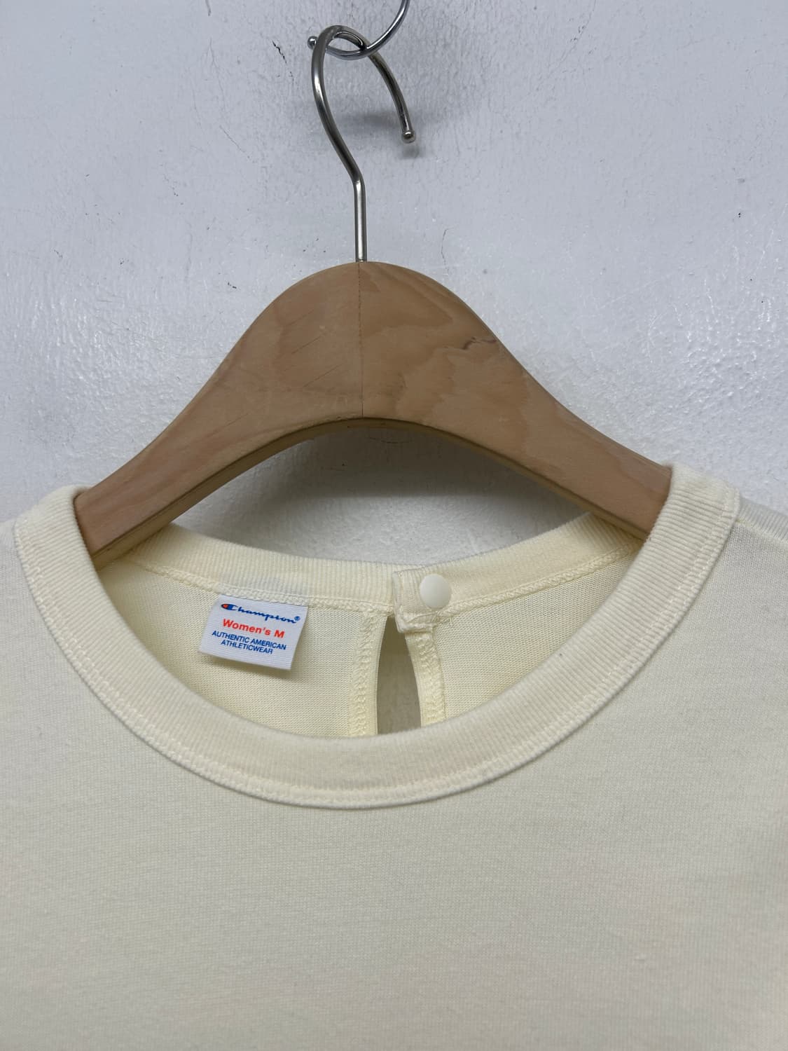 레이 빔즈 X 챔피온 아이보리 맨투맨 상품이미지3