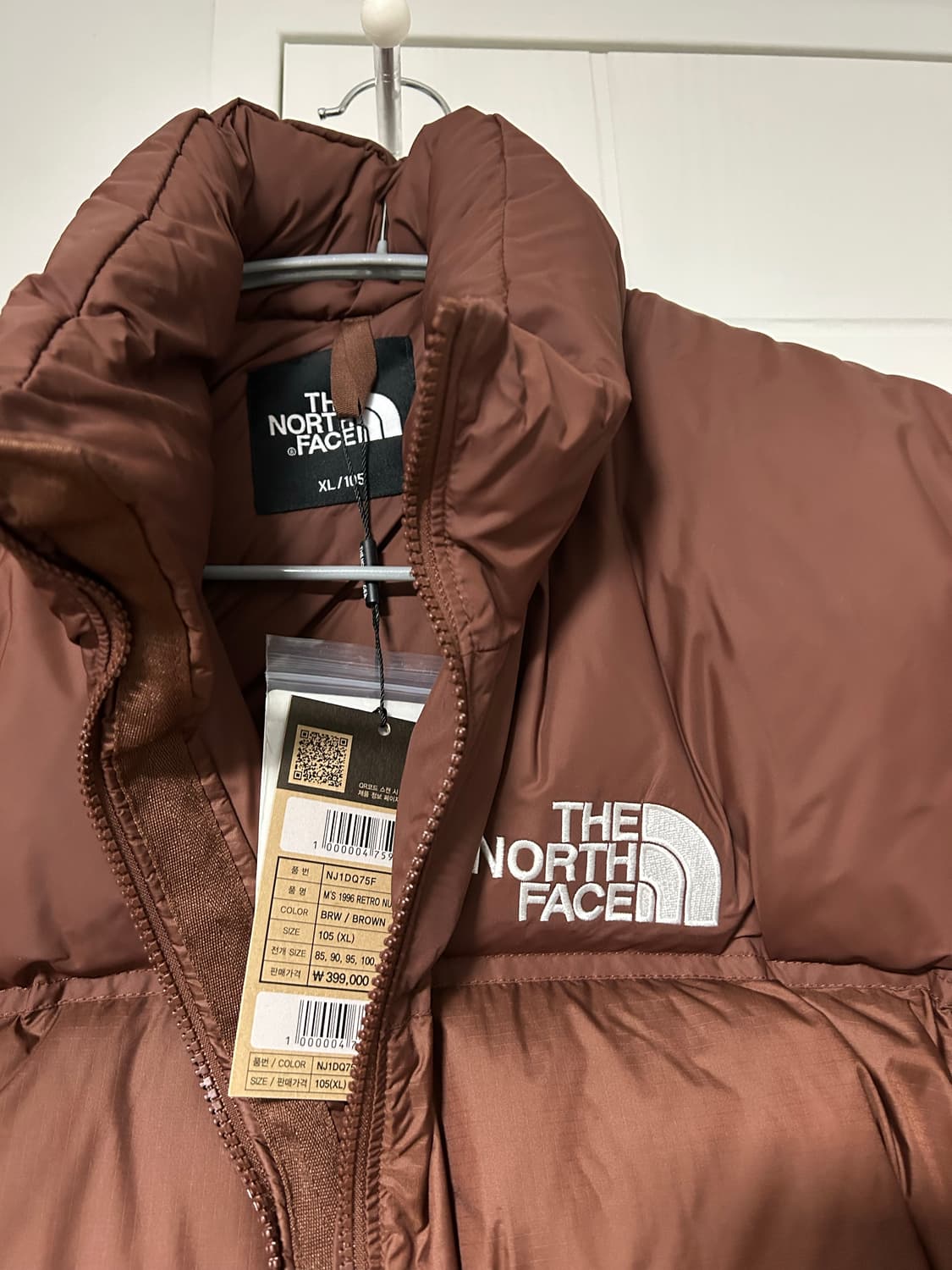 노스페이스 눕시 패딩(새상품) XL사이즈 상품이미지4