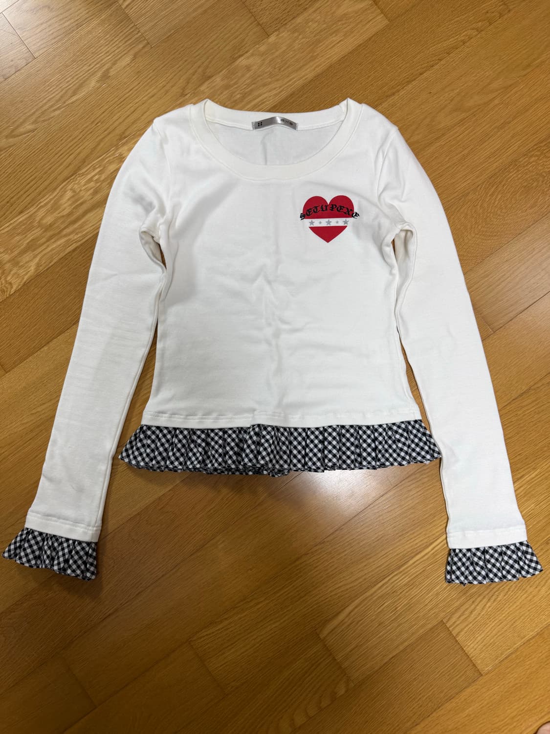 셋업이엑스이 체크프릴티 상품이미지2