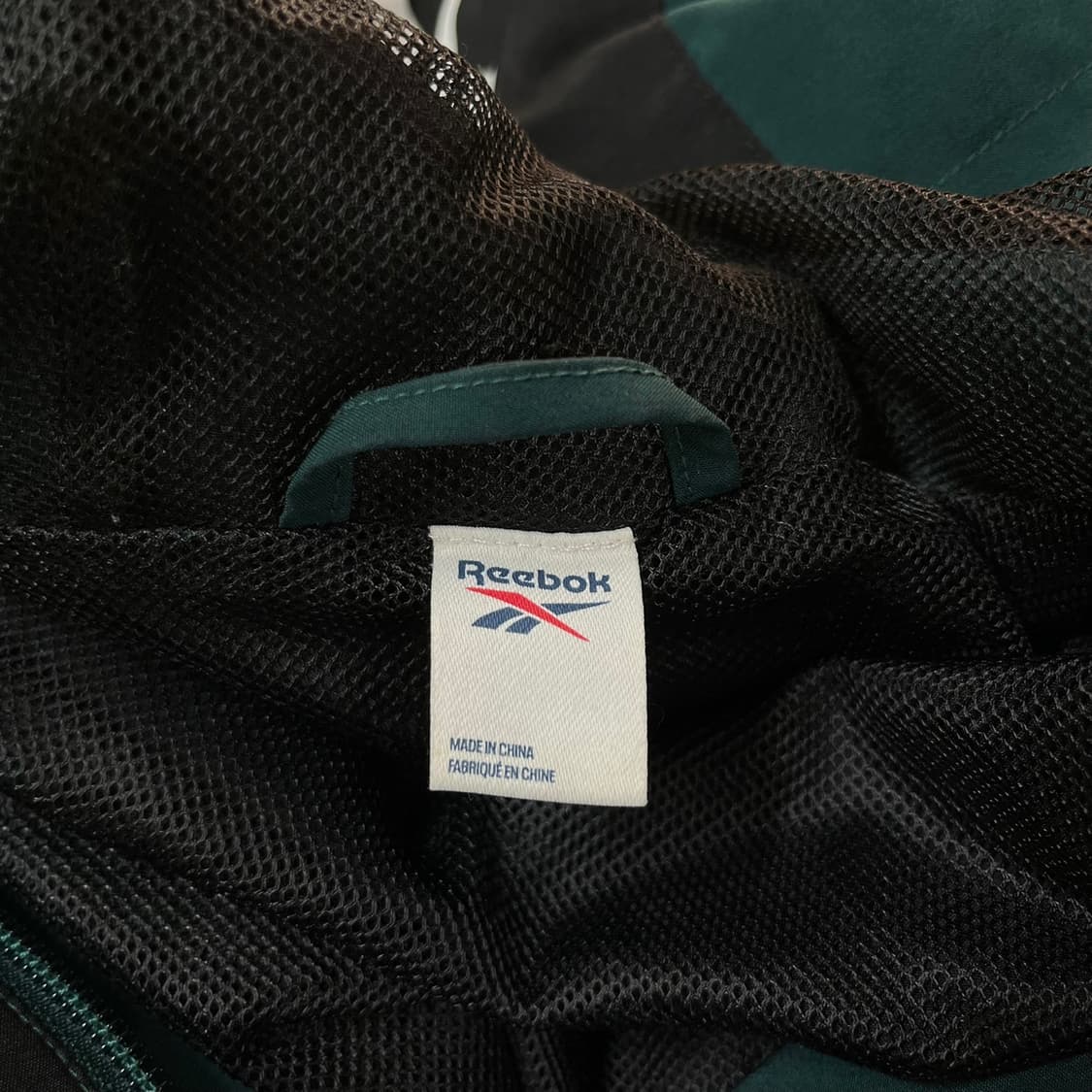 [M/오버핏] 리복 Reebok 후드 바람막이 집업 자켓 상품이미지5