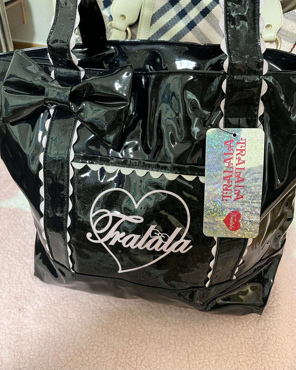 Tralala 리즈리사 히메갸루 오네갸루 레이스 리본 백 상품이미지1