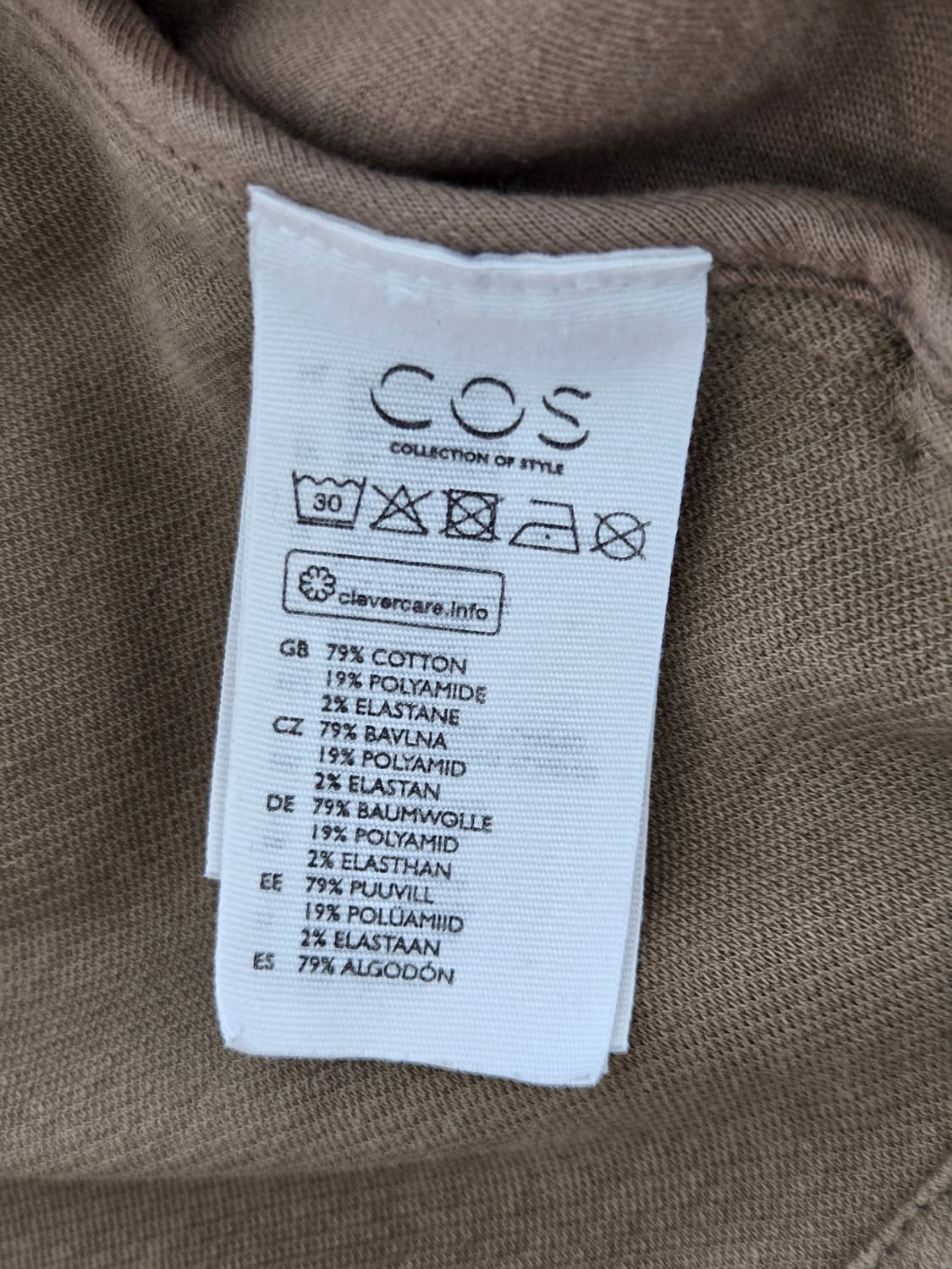 COS 코스 코튼 트윌 자켓 L (류준열 자켓) 봄자켓 추천 상품이미지6