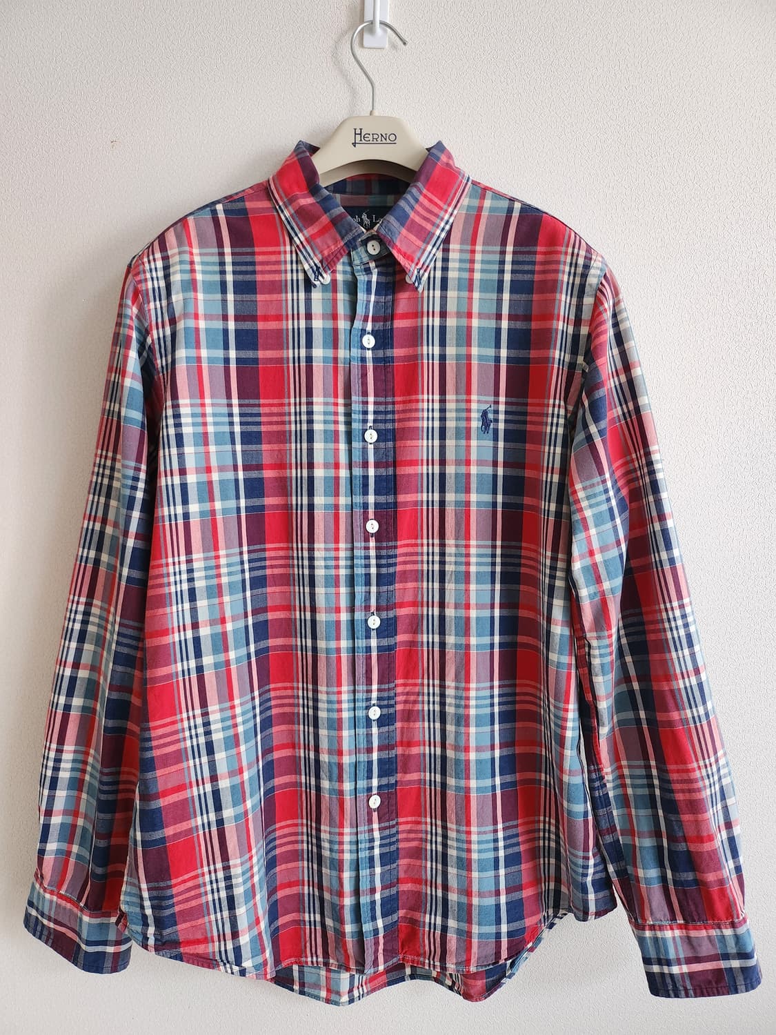 폴로랄프로렌 체크셔츠 (L 상품이미지2