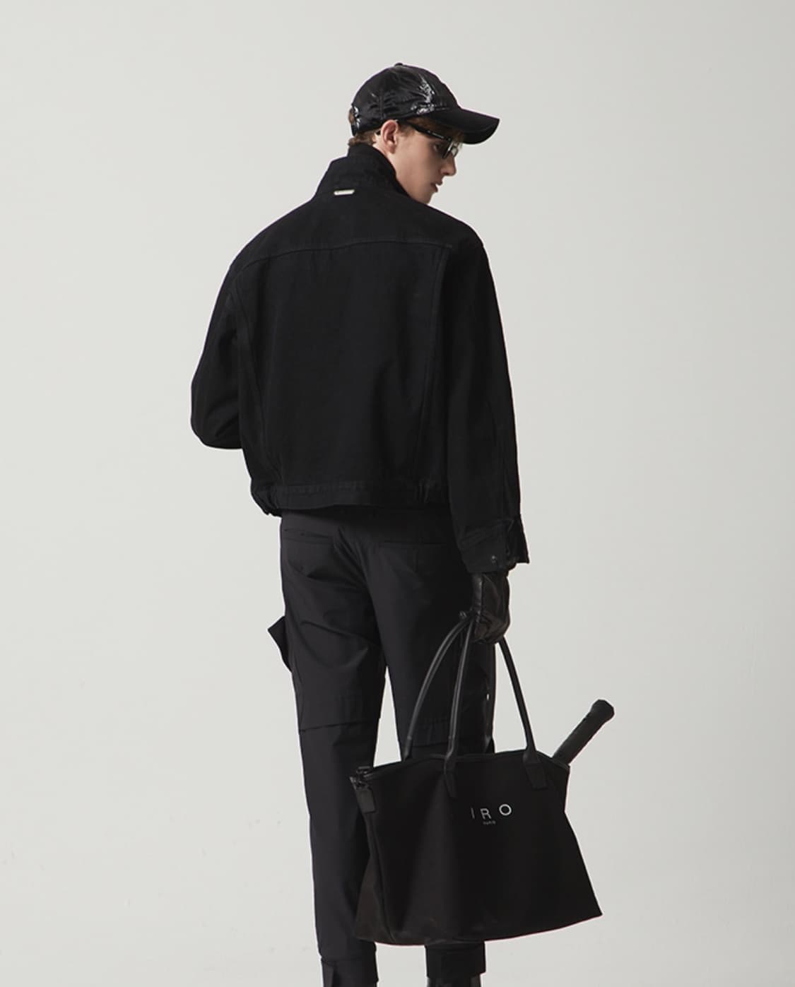 IRO 더블 플래킷 데님 블루종 남성 M 상품이미지10