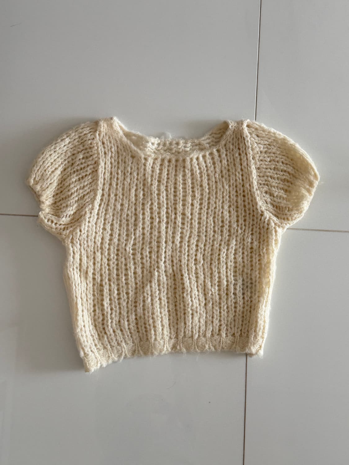 울 아이보리 니트 상품이미지1