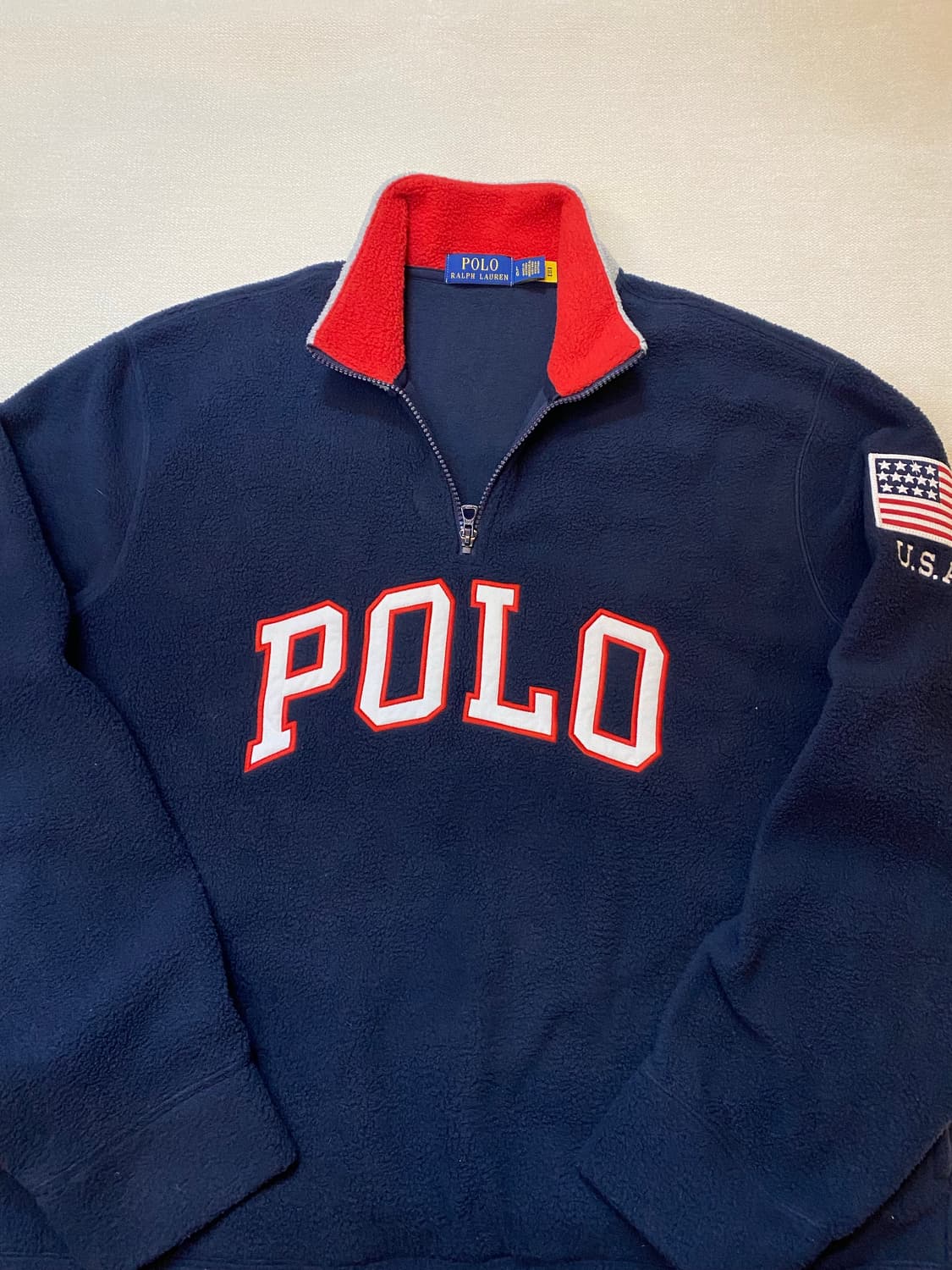 폴로 랄프로렌 니트 하프집 스웨터셔츠 플리스자켓 상품이미지3