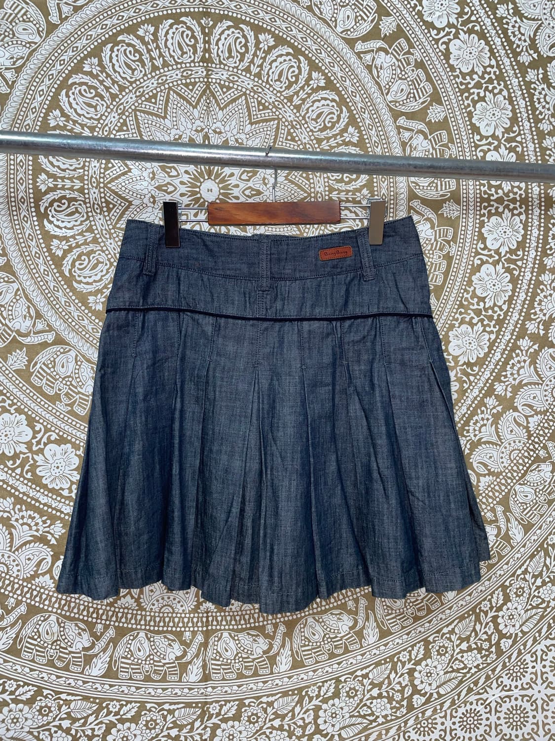 뱅뱅 여성 데님 미디스커트  상품이미지5
