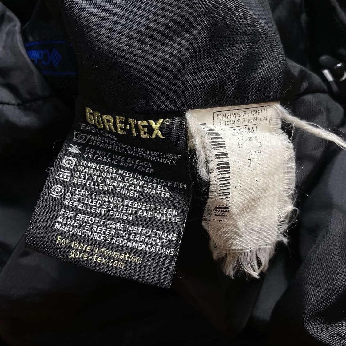 콜롬비아 고어텍스 바람막이 상품이미지5