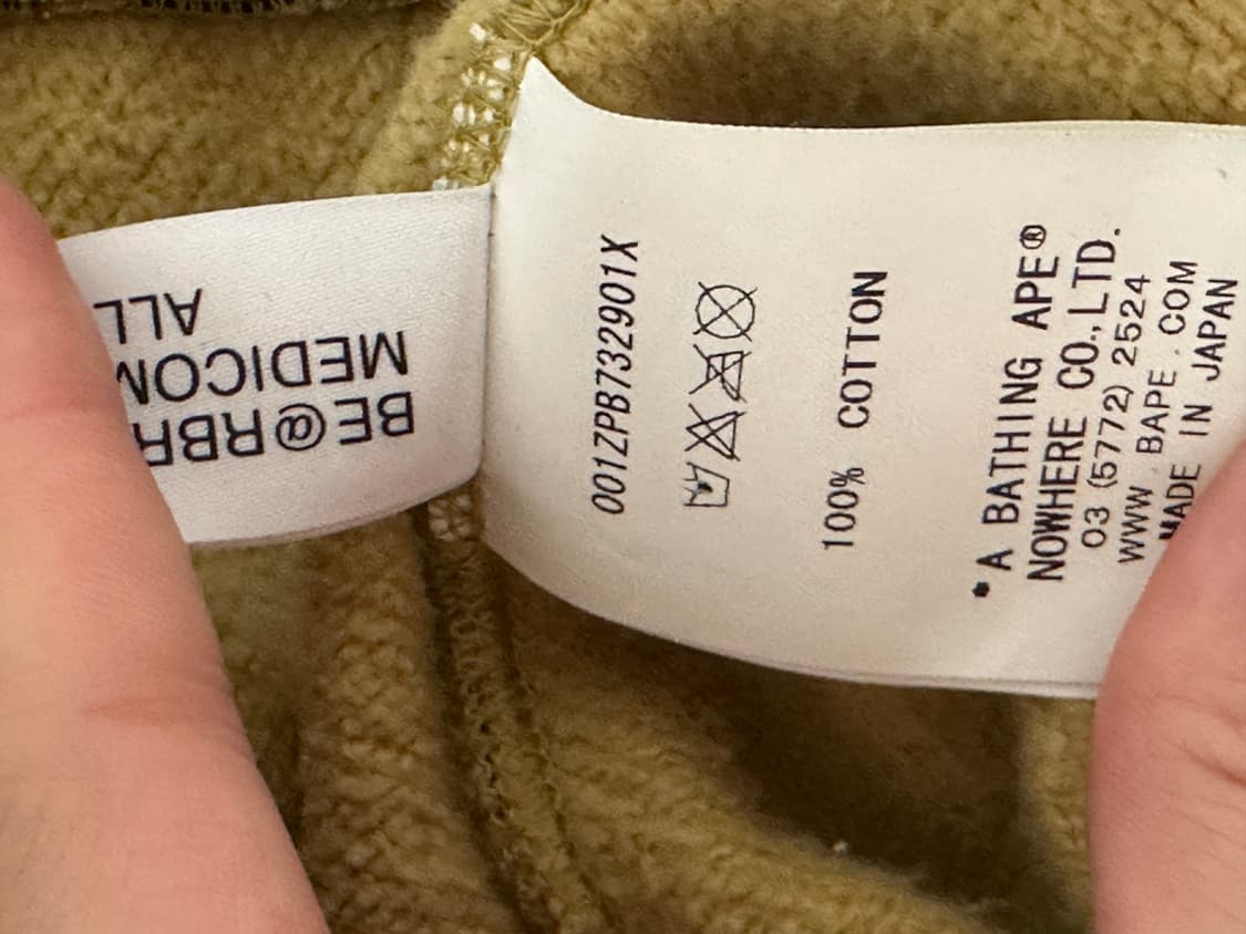 베이프 샤크 베어 후드집업 상품이미지7