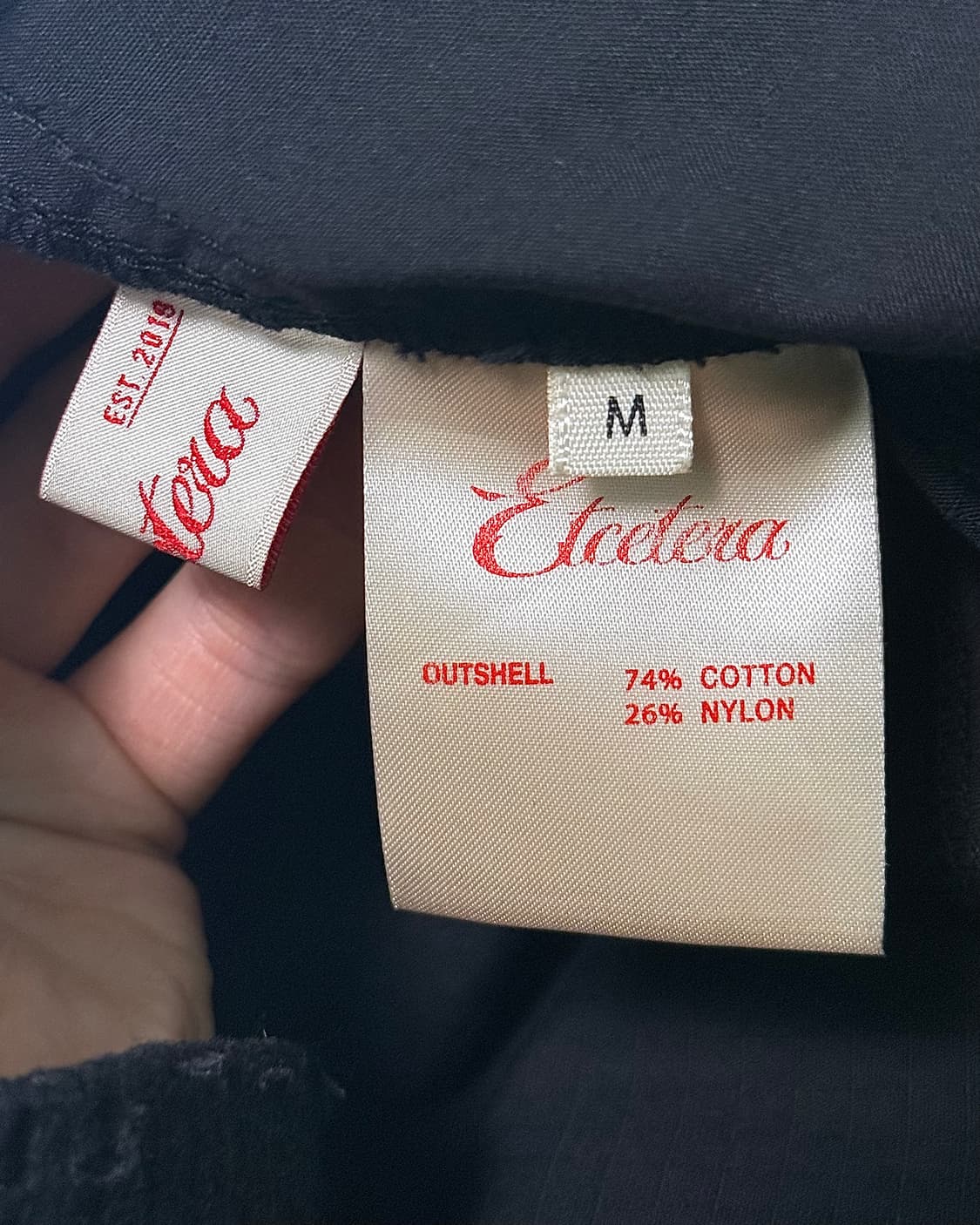 ETCE 더블니 라운지 카고 파라슈트 블랙 와이드 나일론 워크 팬츠 M 상품이미지9