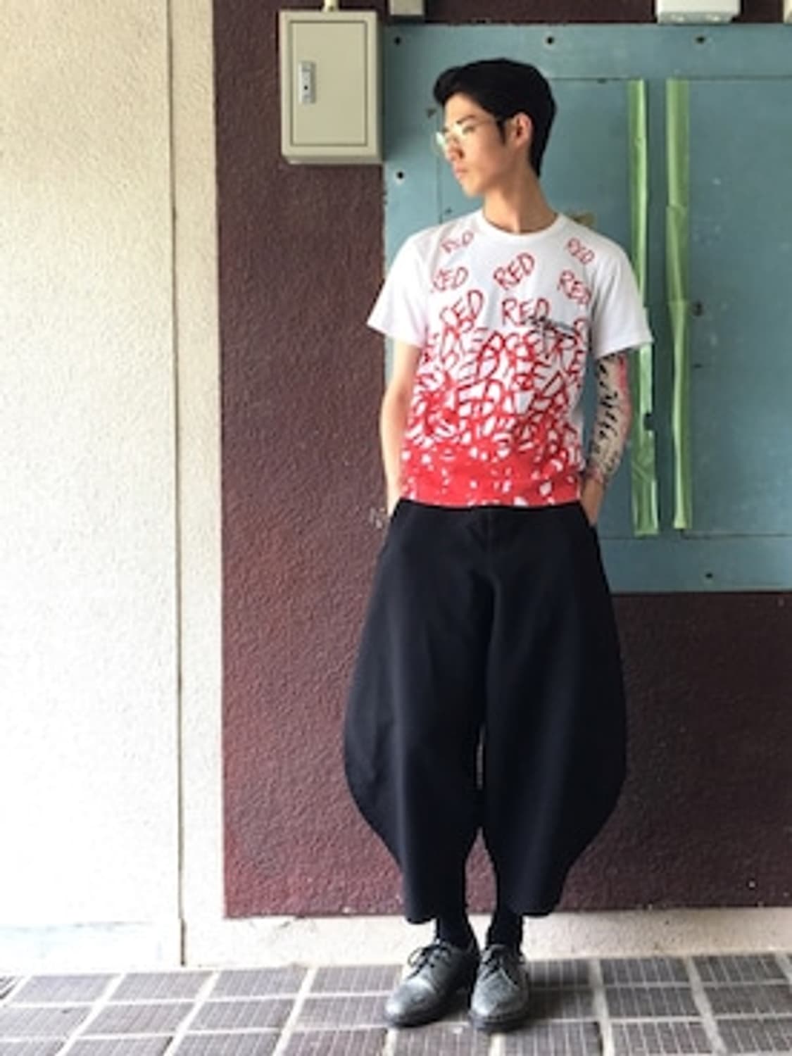 블랙 꼼데가르송  벌룬팬츠 2025ss 상품이미지3