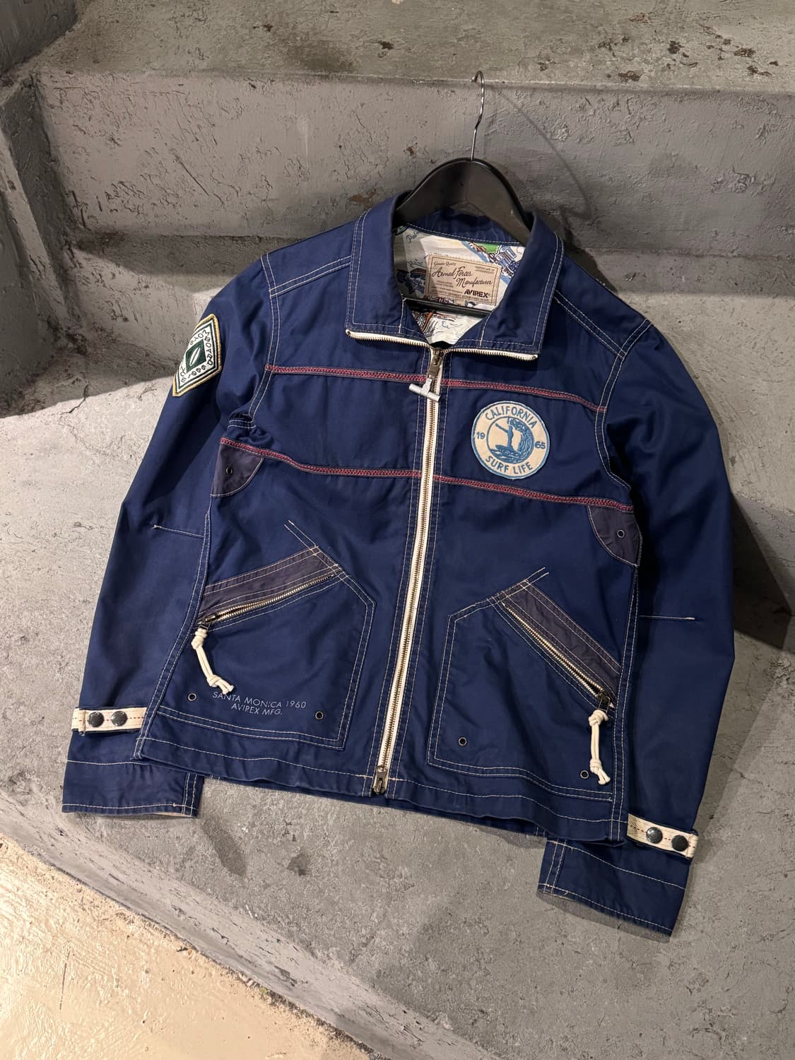 아비렉스 밀리터리 산타모니카 투웨이 자켓 상품이미지1