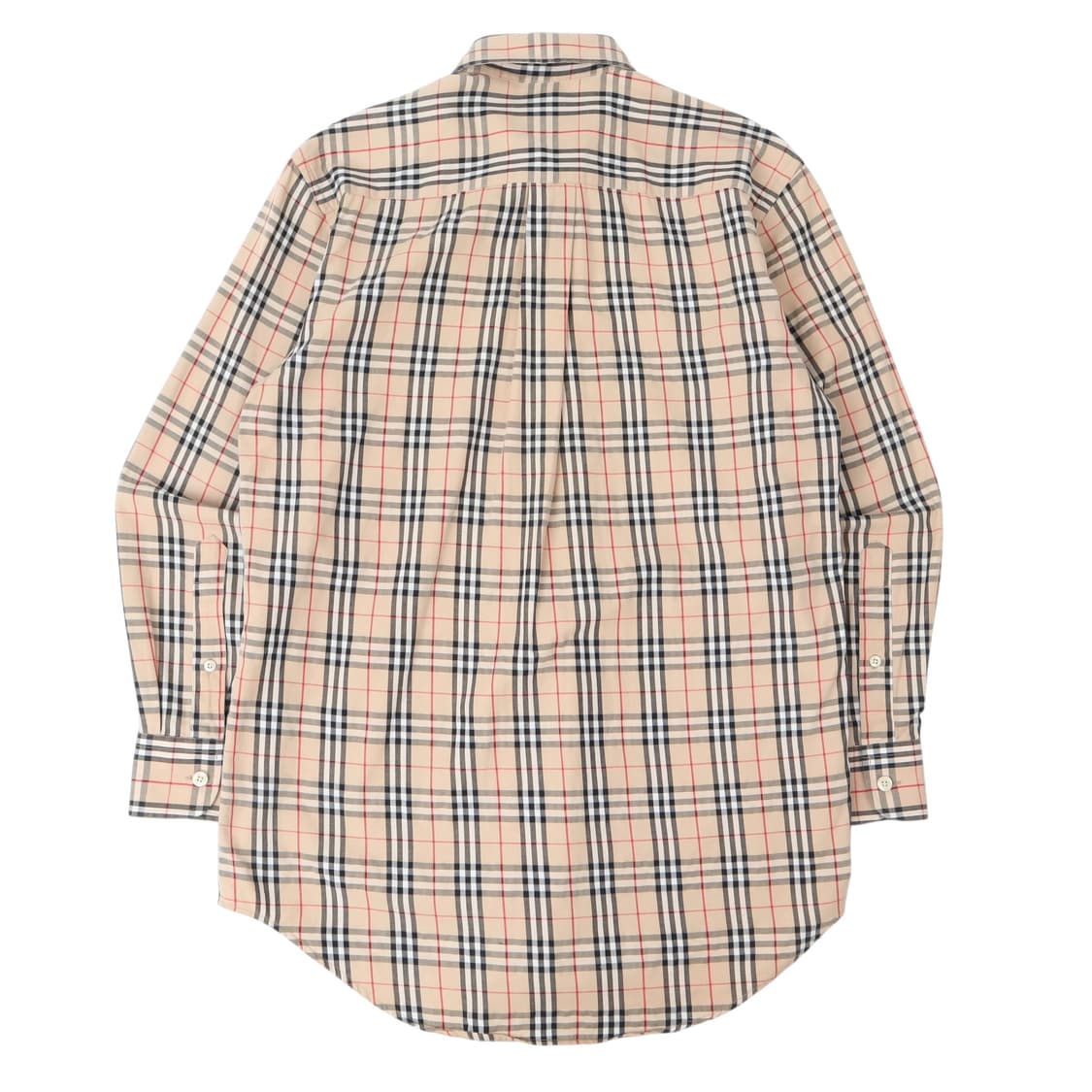 버버리 베이지 노바체크 포켓 로고 셔츠 상품이미지5